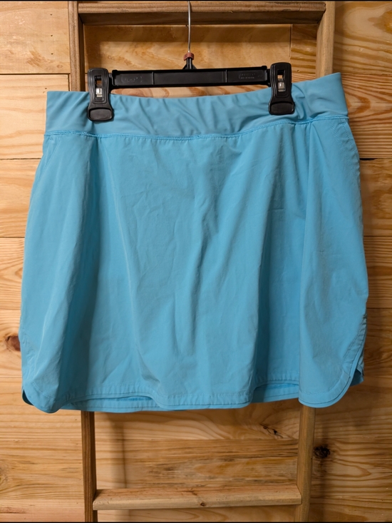 Lands' End Pants - Lands' End Women's Light Blue Active Skort